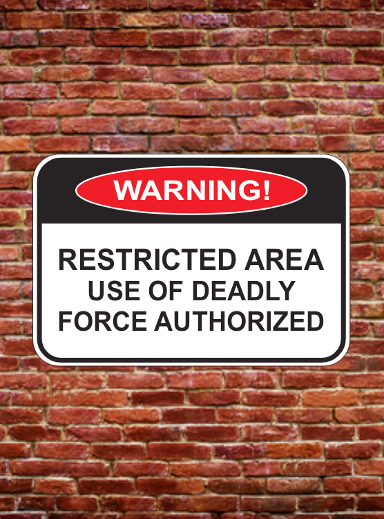 RESTRICTED AREA