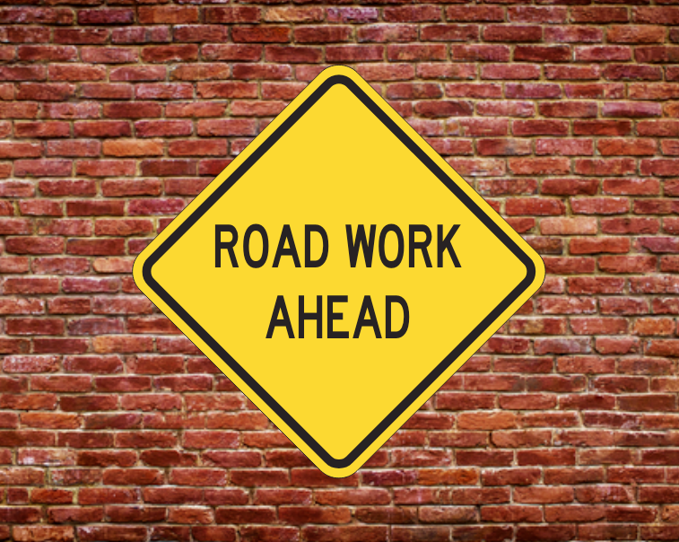 ROAD WORK AHEAD