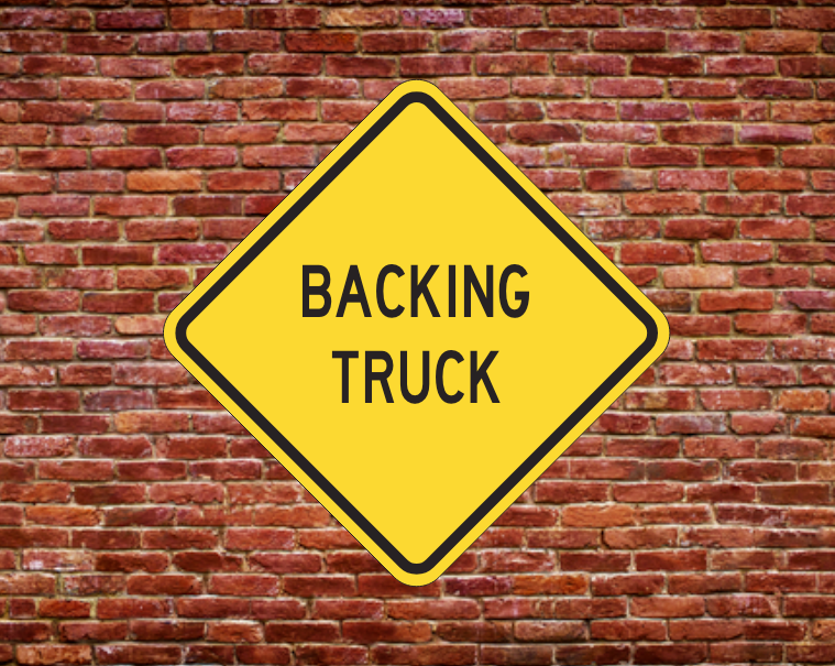 BACKING TRUCK
