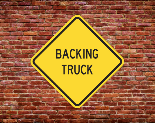 BACKING TRUCK